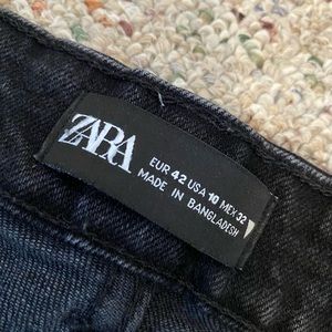 High rise zara shorts